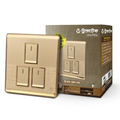 Gang Switch _ Socket (Golden Series)