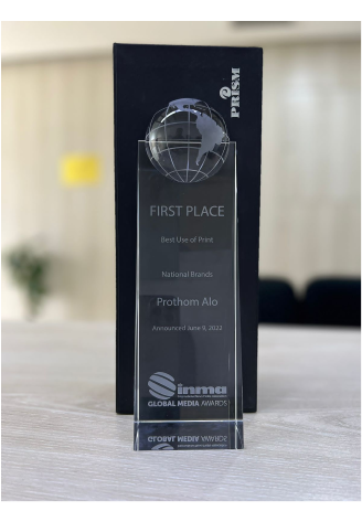 First Place, INMA Global Media Awards 2022