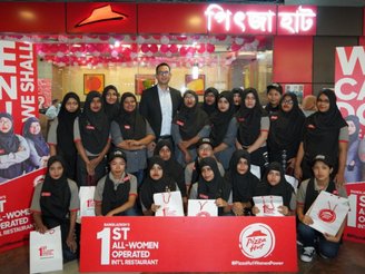 Pizza Hut's Jamuna Future Park branch to be run by women only